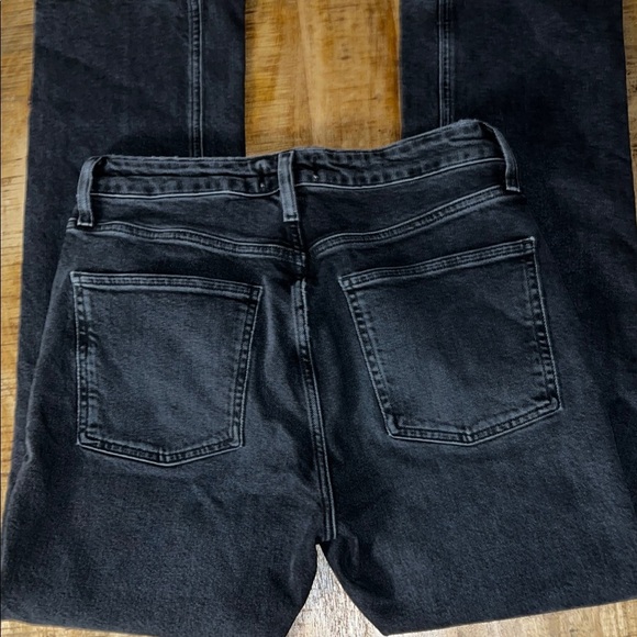 Agolde Men's Dark Gray Straight Jeans - Picture 5 of 5